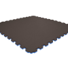 Tatami puzzlowe EVA 4 cm – czarno-niebieskie, 100 × 100 cm - NA ZAMÓWIENIE
