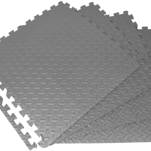 2c2qum3nmx-mata60x601cmszara.png Mata modułowa puzzle 60×60 cm 1 cm czarna – zestaw 4 szt. do ćwiczeń i ochrony podłogi