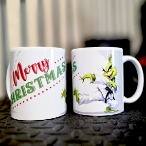 Kubek Grinch Sensei - wyjątkowy prezent dla karateki