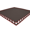 5yeic0vlc5-matastandard2cmczerwona6.png Tatami puzzlowe EVA 2 cm – czarno-czerwone, 100 × 100 cm