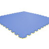 Tatami puzzlowe EVA 4 cm – niebiesko-żółte, 100 × 100 cm - NA ZAMÓWIENIE