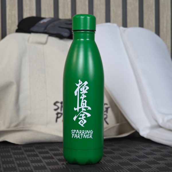 Butelka Karate Kanji - Zielona Stal