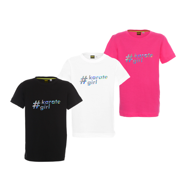 9x8v4pajfh-razem.png Koszulka dziecięca #karate girl – holograficzny nadruk