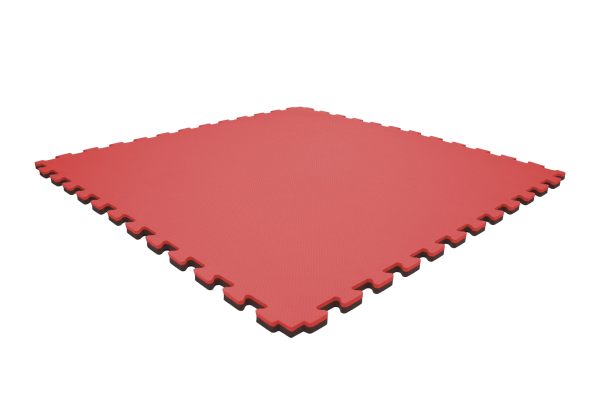 awlwhema0l-matastandard2cmczerwona2.png Tatami puzzlowe EVA 2 cm – czarno-czerwone, 100 × 100 cm
