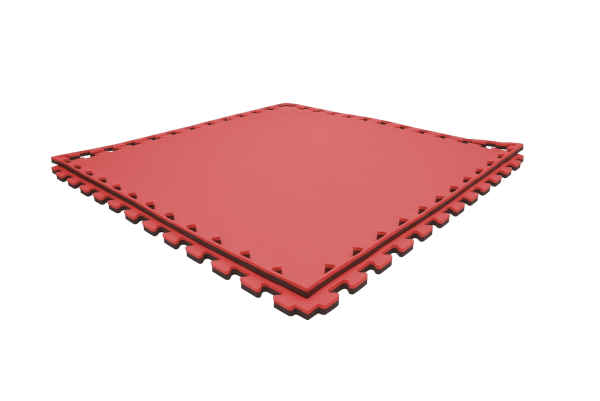 bbxkirrurq-matastandard2cmczerwona5.png Tatami puzzlowe EVA 2 cm – czarno-czerwone, 100 × 100 cm