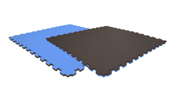 brvyv1efjd-mataniebieskoczarna100x1002cm.png Tatami puzzlowe EVA 2 cm – czarno-niebieskie, 100 × 100 cm