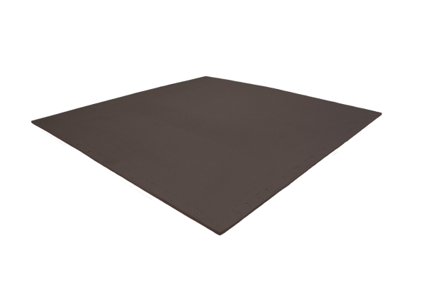 c3uuce6fom-mataczarna1cm2.png Tatami puzzlowe EVA 1 cm czarne 100×100 cm – lekka mata treningowa do karate, fitness, sztuk walk