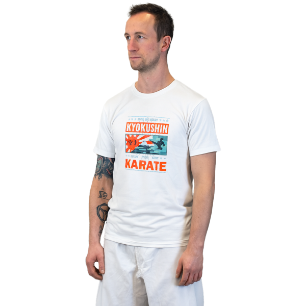 cq0nfkyxlo-biala.png Koszulka Kyokushin Rising Sun