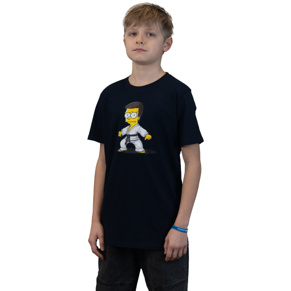 Koszulka dziecięca Simpson Karate