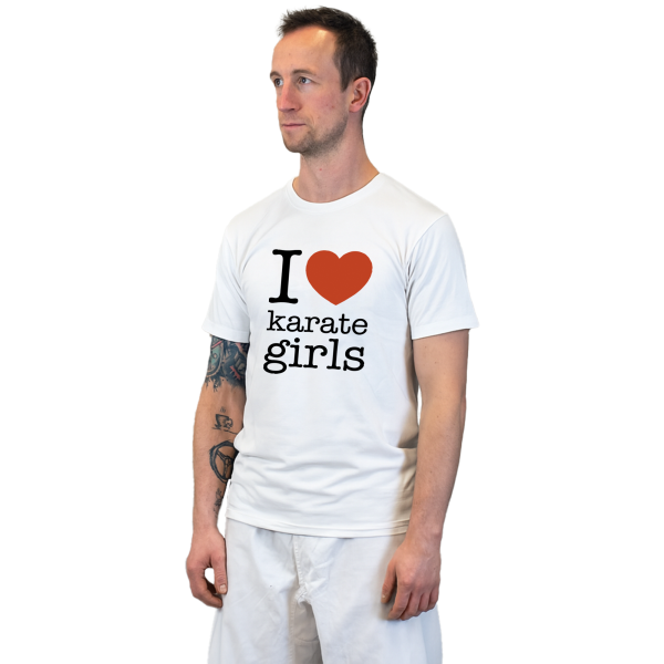 Koszulka I Love Karate Girls