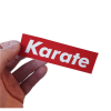 Naklejka Karate SUPREME