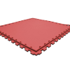 Tatami puzzlowe EVA 4 cm – czarno-czerwone, 100 × 100 cm - NA ZAMÓWIENIE
