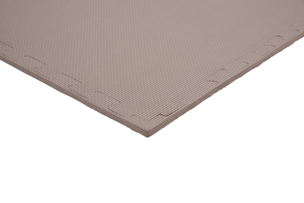 Tatami puzzlowe EVA 1 cm szare 100×100 cm – lekka mata treningowa do karate, fitness, sztuk walk