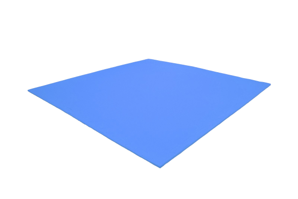 Tatami puzzlowe EVA 1 cm niebieskie 100×100 cm – lekka mata treningowa do karate, fitness, sztuk walk