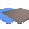 Tatami puzzlowe EVA 2 cm – szaro-niebieskie, 100 × 100 cm