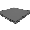 Tatami puzzlowe EVA 4 cm – czarno-szare, 100 × 100 cm - NA ZAMÓWIENIE