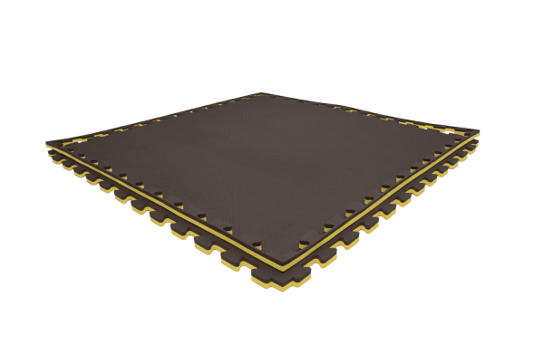jv0epv7jgd-matazoltoczarna100x1002cm7.png Tatami puzzlowe EVA 2 cm – czarno-żółte, 100 × 100 cm