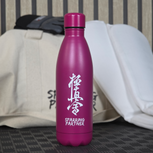 ksnw8ytuqu-rozowabutelka.png Butelka Karate Kanji - Różowa Stal