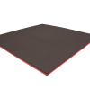 Tatami puzzlowe EVA 4 cm – czarno-czerwone, 100 × 100 cm - NA ZAMÓWIENIE