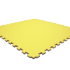 Tatami puzzlowe EVA 4 cm – szaro-żółte, 100 × 100 cm - NA ZAMÓWIENIE
