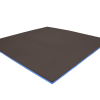 Tatami puzzlowe EVA 4 cm – czarno-niebieskie, 100 × 100 cm - NA ZAMÓWIENIE