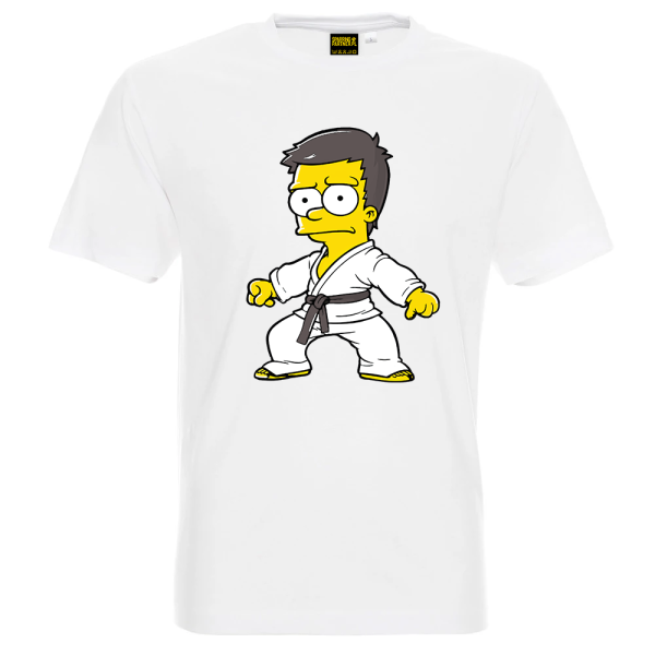 oxnjmbpjwz-biala2.png Koszulka Karate Simpson