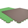Tatami puzzlowe EVA 4 cm – szaro-zielone, 100 × 100 cm - NA ZAMÓWIENIE