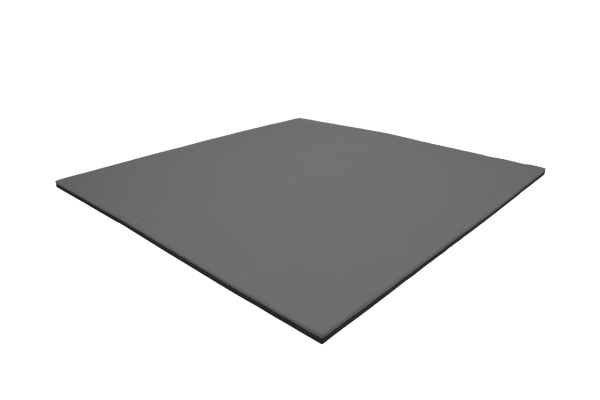 Tatami puzzlowe EVA 4 cm – czarno-szare, 100 × 100 cm - NA ZAMÓWIENIE