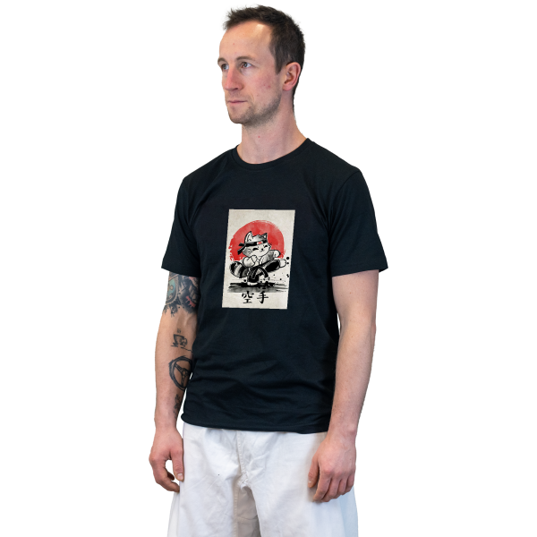 so8qspfut7-czarna.png Koszulka Karate Cat Spirit