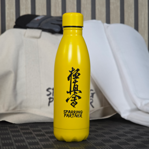 Butelka Karate Kanji - Żółta Stal