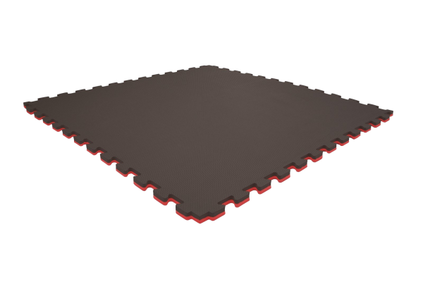 tj9atpggvn-matastandard2cmczerwona1.png Tatami puzzlowe EVA 2 cm – czarno-czerwone, 100 × 100 cm