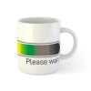 Kubek "Sensei Loading... Please Wait" – droga karateki do mistrzostwa
