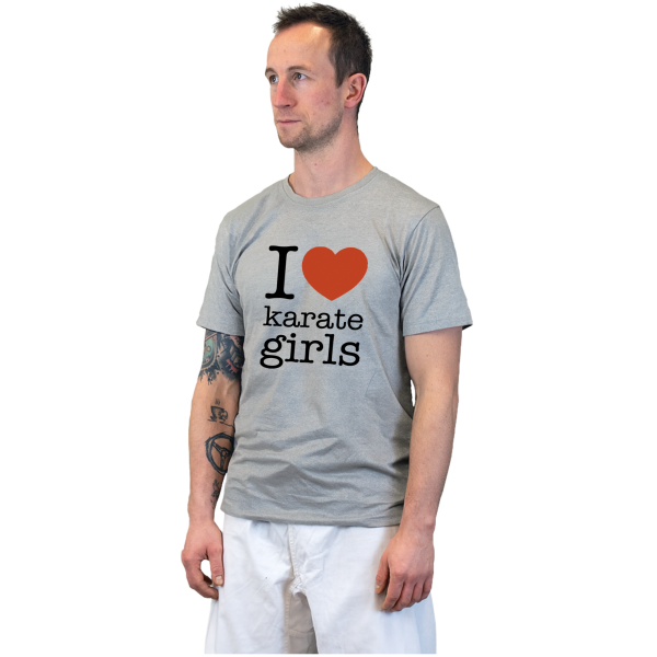 Koszulka I Love Karate Girls