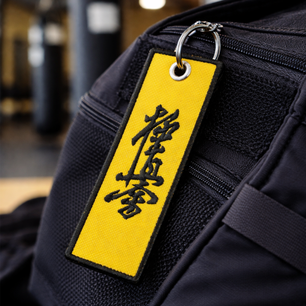 zegkfalqze-2.png Brelok Karate Kyokushin Żółty - haftowany