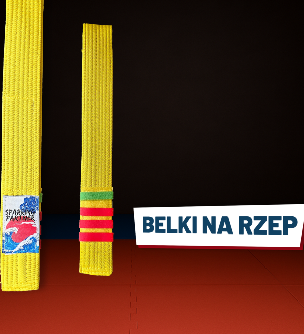 zoltypas_crop Żółty pas z zestawem belek na rzep